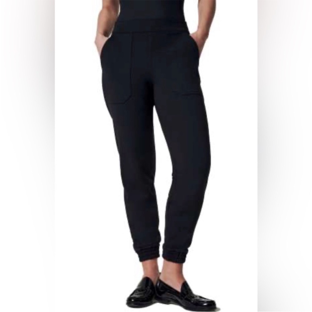 SPANX Black Jogger Pants Size M